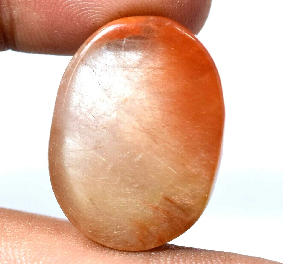 42.00 Ct Natural Rutilated Crystal Inside Brown Hair Top Quality Gemstone - Image 4 of 4