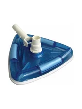 Poolstyle Deluxe Transparent Vinyl Liner Pool Vacuum Head fit 1 1/4 & 1 1/2 Hose