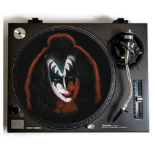 KISS Turntable Slipmat for Vinyl Records 12" DJ Slip Mat gene simmons solo album