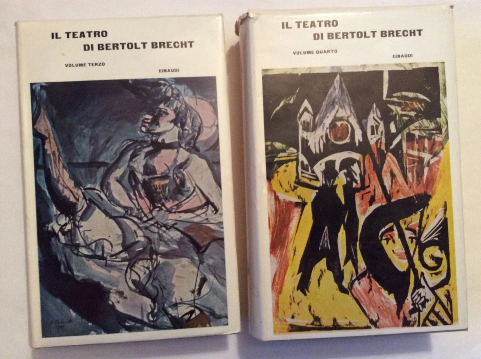 Brecht TEATRO Volumi III e IV Cofanetto Einaudi 1961 - Immagine 2 di 4