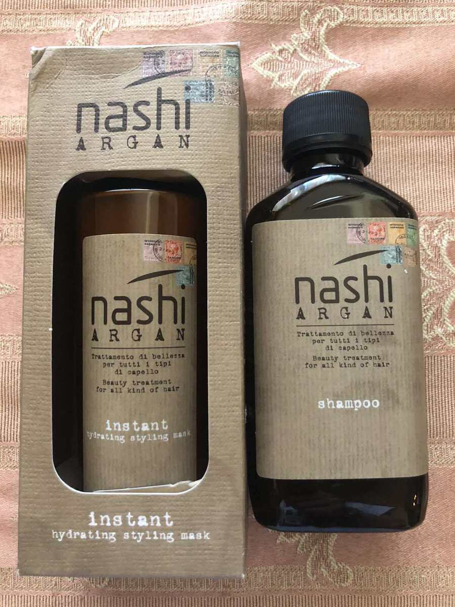 Panter Kassér pålægge Nashi Argan Shampoo 200 and Nashi Instant Hydrating Styling spray mask 150  ml | eBay