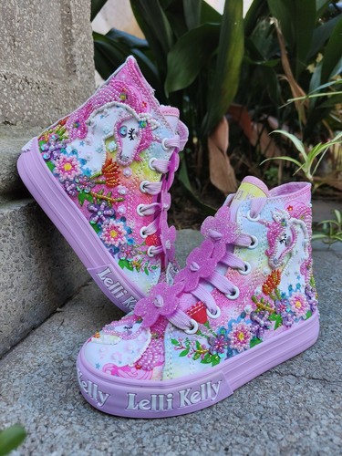 Scarpe sneakers collo alto tela bambina LELLI KELLY UNICORNO e SIRENA | eBay