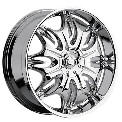 INCUBUS 716 JINX CHROME EMR0716-CAR-CAP LG0608-83 WHEEL RIM INCUBUS 716 JINX CHROME EMR0716-CAR-CAP LG0608-83 WHEEL RIM