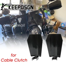 Motorcycle Hand Guards Protector Wind Deflector Shield for Harley Dyna Low Rider