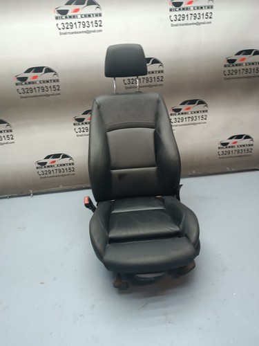 ⏺️SEDILI IN PELLE NERA ANTERIORE SX BMW SERIE 3 2009-2012 E90\E91 M SPORT 8G - Foto 3 di 24