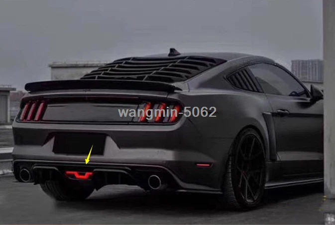 Lámpara de decoración de parachoques trasero luz de freno LED apta para Ford Mustang 2015-2018 2019 Foto 2 de 4
