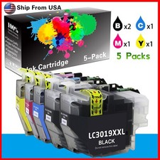 5PK 3019XL LC3019XXL Ink Cartridge For MFC-J5330DW MFC-J5335DW MFC-J6530DW