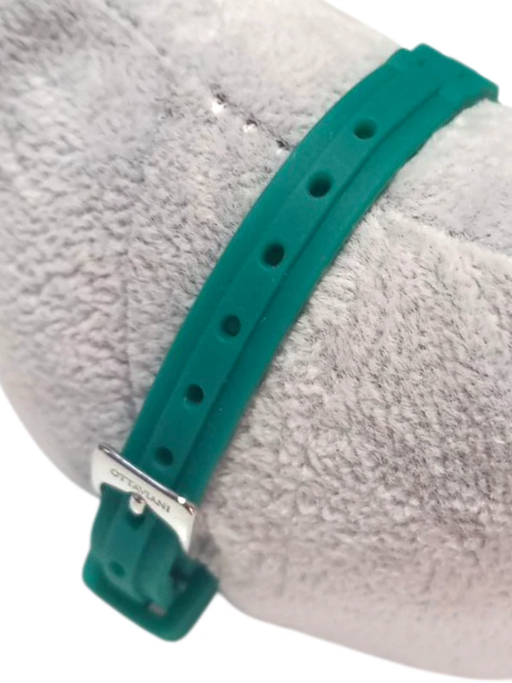 Orologio Donna Quarzo Ragazza Swarovski brillantini Ottaviani gommato leggero - Immagine 4 di 4