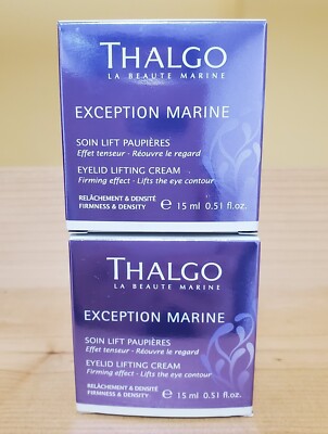 Lot 2/Thalgo Exception Marine Eyelid Lifting Cream   15Ml/0.51oz