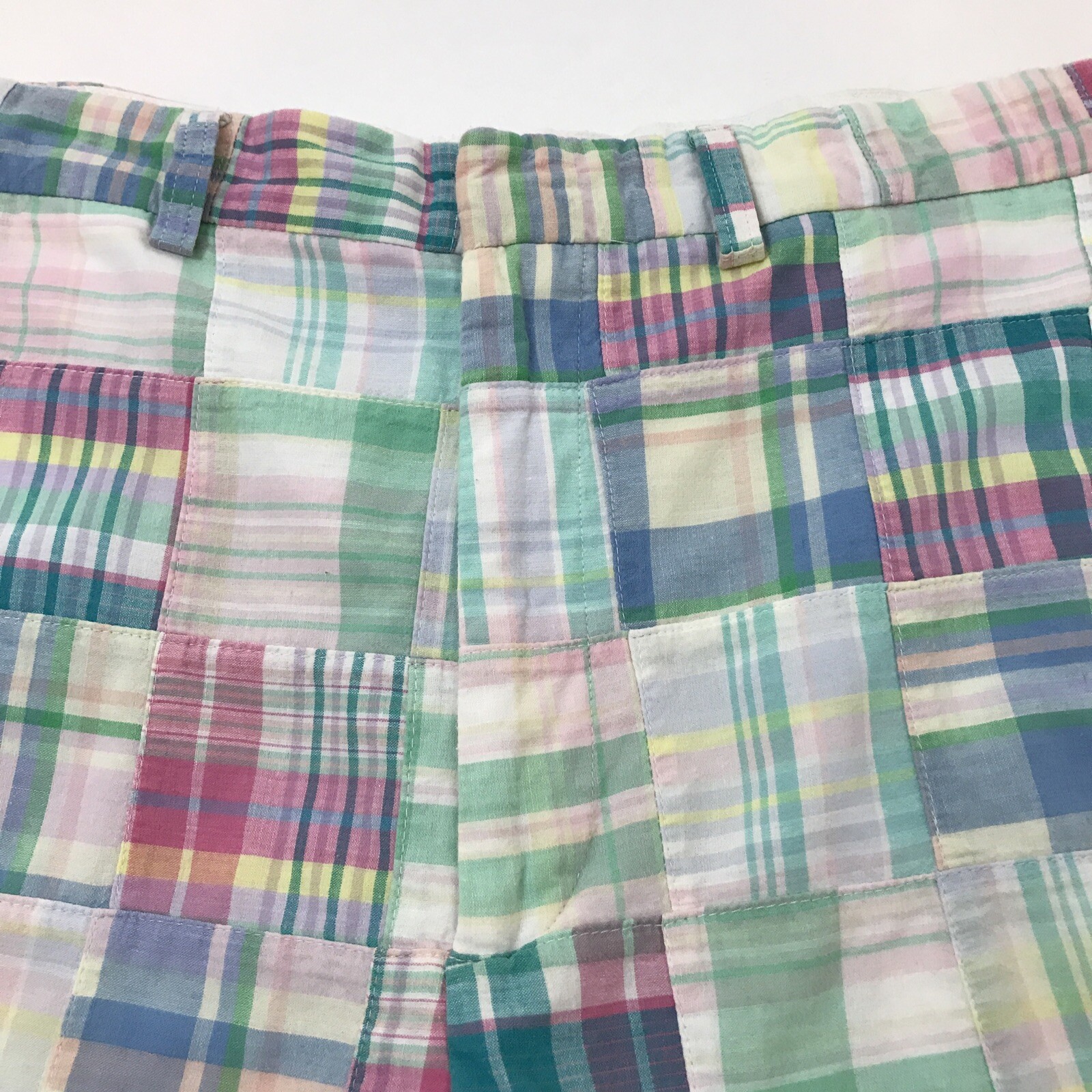 Pendleton Men's Plaid Patchwork Flat Front Casual… - image 3