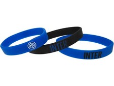 BRACCIALETTI INTER UFFICIALI in Silicone 3 diversi ORIGINALI Neroazzurri Calcio