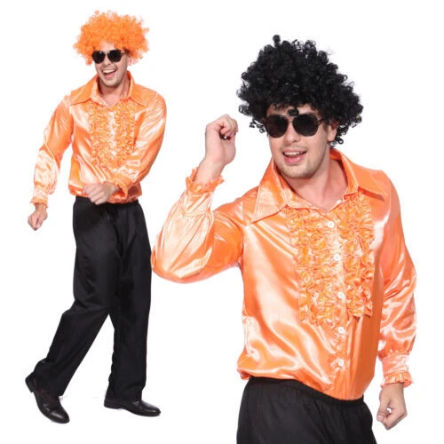 Tema para hombre satinado 1970s