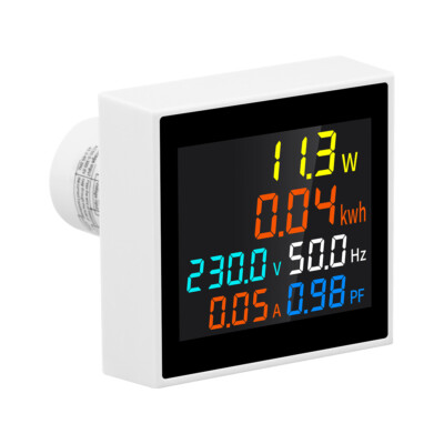 AC50-300V Voltmeter Ammeter Ampere Current Voltage Hertz Frequency Energy Meter