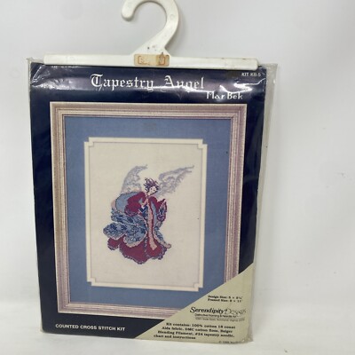 Serendipity Designs ''Tapestry Angel'' 1986 Marbek Vintage Kreuzstich Set