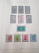 Briefmarken Sammlung 1968-1973