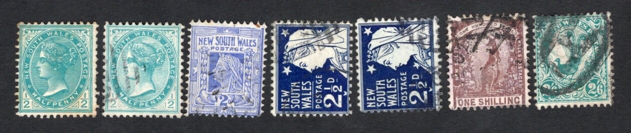 Australia New South Wales 1902 stamps SG#313-326 START15%ONLY used CV=42$