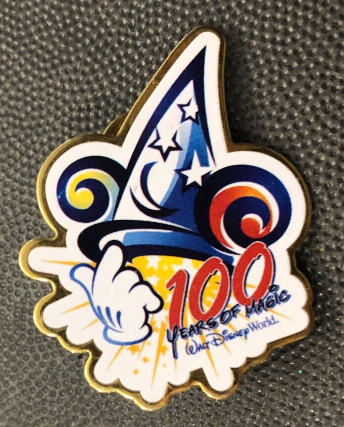 Disney pin 100 Years of Magic mIckey hat Sorcerer's Apprentice Walt Disney World