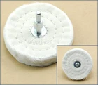 75mm Cloth Polishing Buffing Wheel Buff Power Angle Grinder Rotary Drill Bit M
