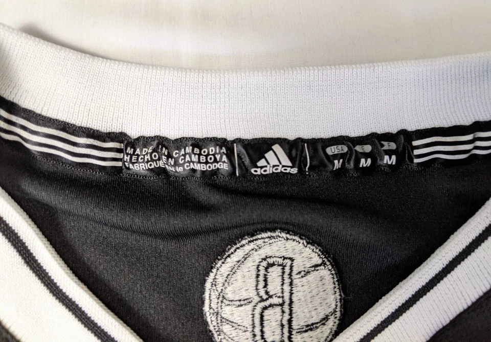 Adidas Brooklyn Nets NBA Basketball Jersey Youth Medium Black Deron Williams - Image 3 of 4