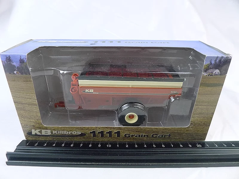 2023 SPECCAST 1:64 *KILLBROS 1113* red *GRAIN CART* w/FLOTATION TIRES NIB! - Image 2 of 4