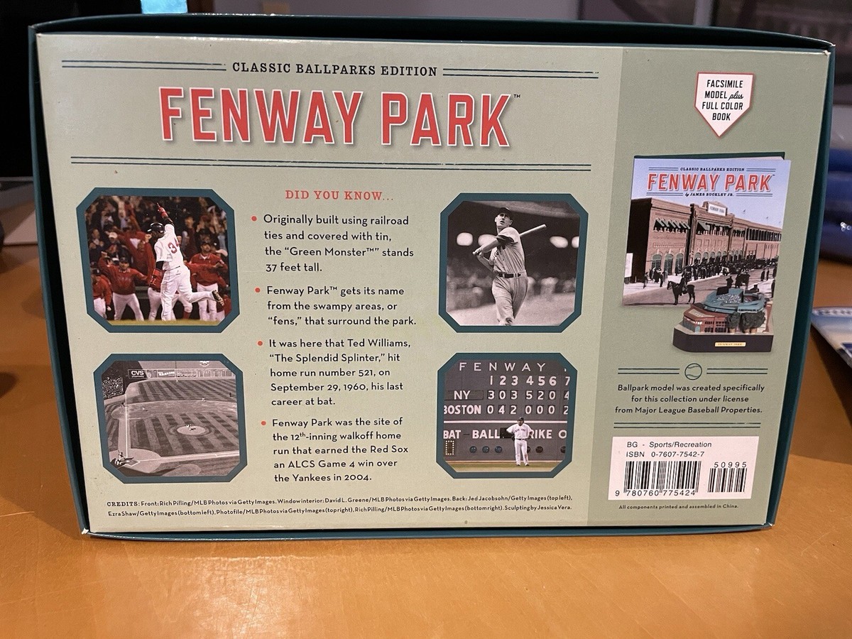 NEW Classic Ballparks Collectors MLB Baseball Mini Fenway James