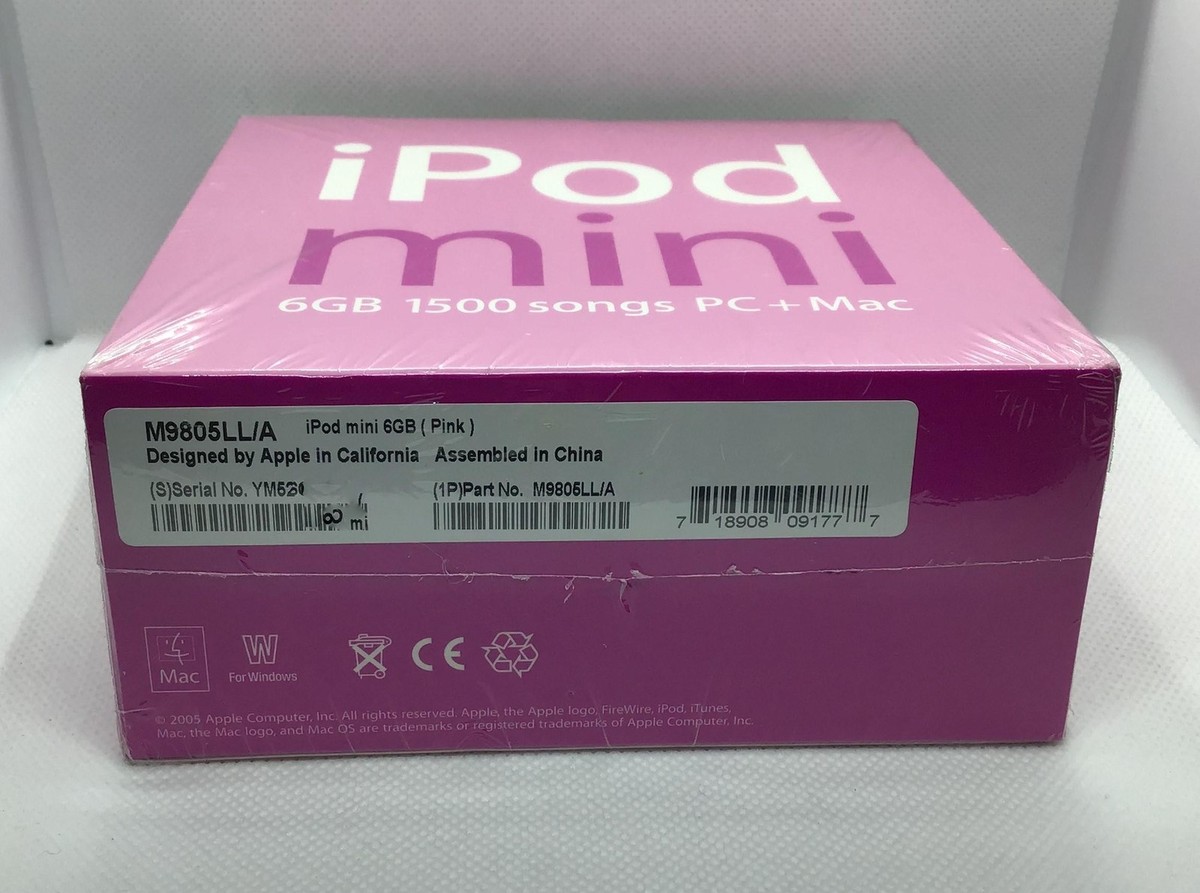 Apple iPod mini 2nd Generation Pink (6GB) for sale online | eBay UK