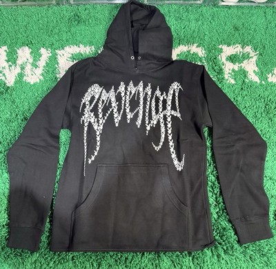 Revenge x Playboi Carti Hoodie Black Size Small