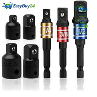 "Stecknuss Adapter Set 7-Tlg Sechskant Auf 1/4\" 1/2\" 3/8\" Und Stecknussadapter"