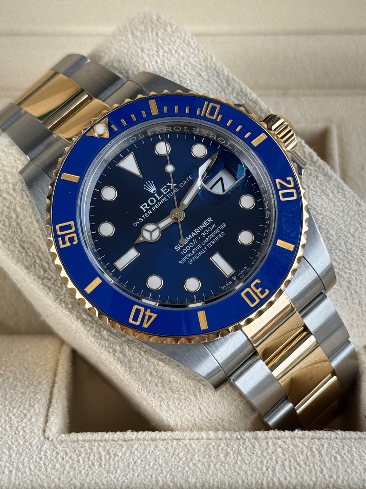 Rolex Submariner - Bluesy -  2023 -  Full set - 126613LB - Unworn condition image 2