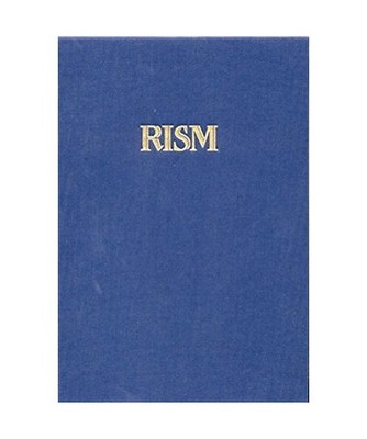 RÃ pertoire International des Sources Musicales [RISM] / Das deutsche Kirchenl