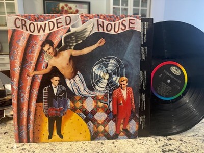 CROWDED HOUSE SELF TITLED VG+ VINYL LP CAPITOL ST-12485 LP 1986 ~ LOWEST $$