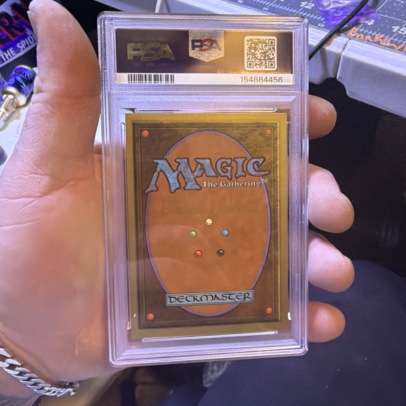 1993 MTG Collectors’ Edition Mox Jet PSA 8 NM/M MTG Power Nine Reserved List view 2