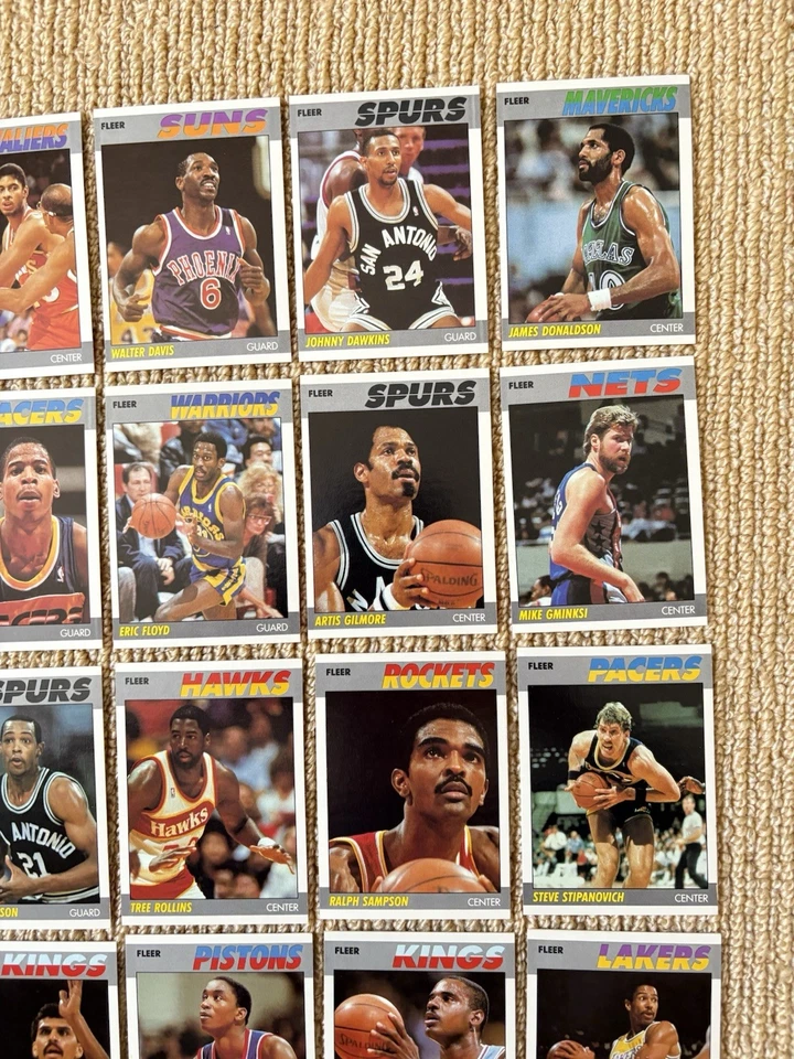 1987 FLEER Basketball Cards - Image 4 of 4