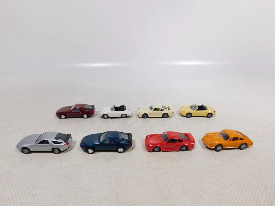 Herpa 1:87 H0 8X Modello Porsche 928 S4 Boxster 356 911 S 959 SG/MINT #EI78-0,5 - Immagine 2 di 4