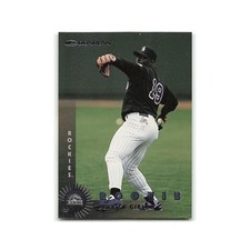 Derrick Gibson Rookie 1997 Donruss #391 Colorado Rockies Baseball Card NM. rookie card picture