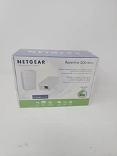 NETGEAR POWERLINE ADAPTERS 200 MINI EXTEND WIFI INTERNET ACCESS XAVB1301 NEW