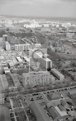 Aerial View Delaware Ave Washington DC - Reprint