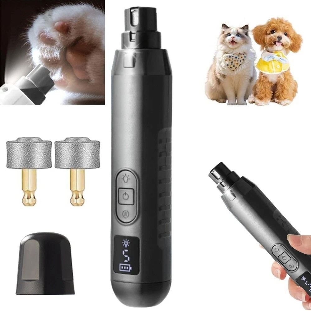Pet Dog Cat Grinder Trimmer Clipper Electric Nail Grooming Tool File Claw Care*
Opens in a new windo