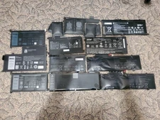 Lot of 15lbs  Lithium Ion Li-ion Laptop Batteries Scrap Cell Recovery AS IS