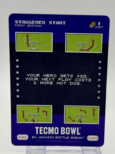2026 Bo Jackson Battle Arena Tecmo Bowl Play PL62 Staggered Start