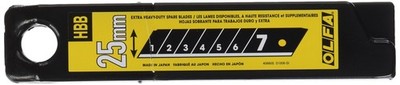 25mm Super Heavy Duty Ultra Sharp Black Snap Off Blade hbb20b