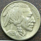 US 1927-S Buffalo Nickel  **