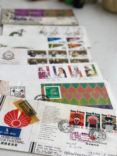 9 Assorted First Day Covers From Hong Kong - Vintage Hong Kong Postage Stamps