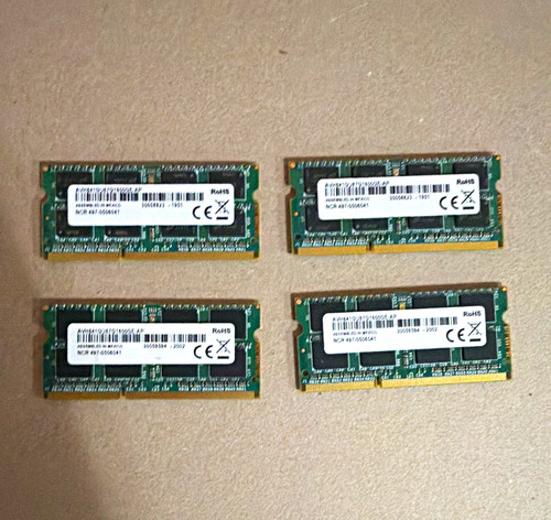 NCR MEMORY MODULE-8GB 1600MHZ DDR3 PN: 497-0506041, 4970506041