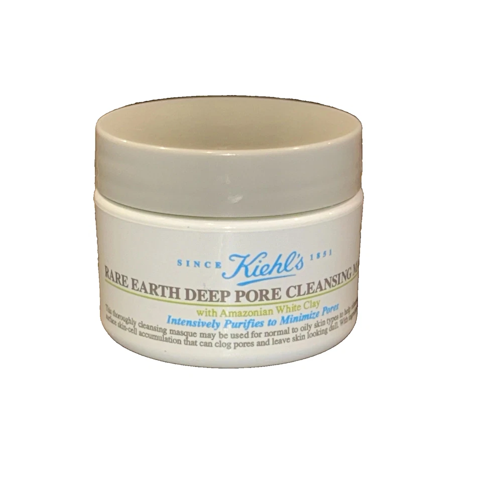 Kiehl's Rare Earth Deep Pore Cleansing Masque 0.5 fl oz/14 ml Travel Size - Image 4 of 4