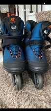 Blue orange K2 Skates Expandable/Adjustable Size 4-8 Used Twice Great Condition