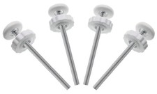8mm White Baby Gate Hardware Replacement Spindle Rod Kit Baby Gate Parts
