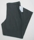Croft & Barrow Women's Grey Straight Mid-Rise Classic Dress Pants Size 12S