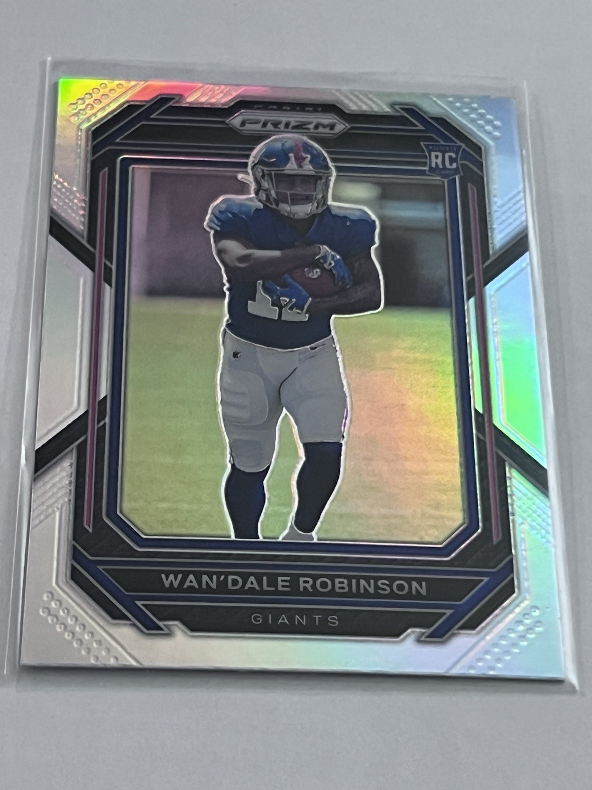 2022 Panini Prizm Wan'Dale Robinson Silver Prizm Rookie RC #315 Giants