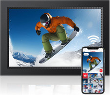 Frameo Digital Picture Frame Wifi, 10.1    Smart Digital Photo Frame with 16GB St